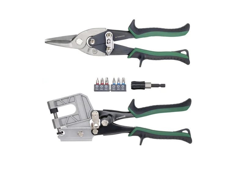 PARKSIDE® Set de ciseaux à tôle ou Set de construction à sec