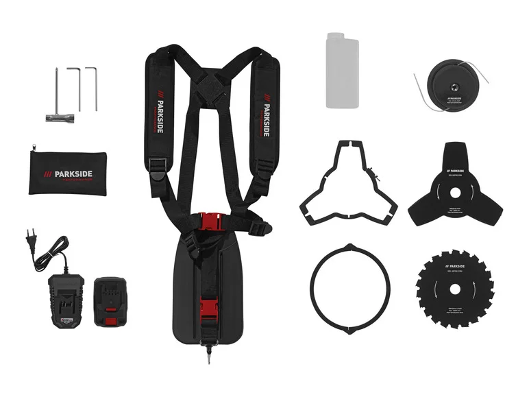 PARKSIDE PERFORMANCE® Débroussailleuse thermique avec démarrage électrique PPBS 3 A1