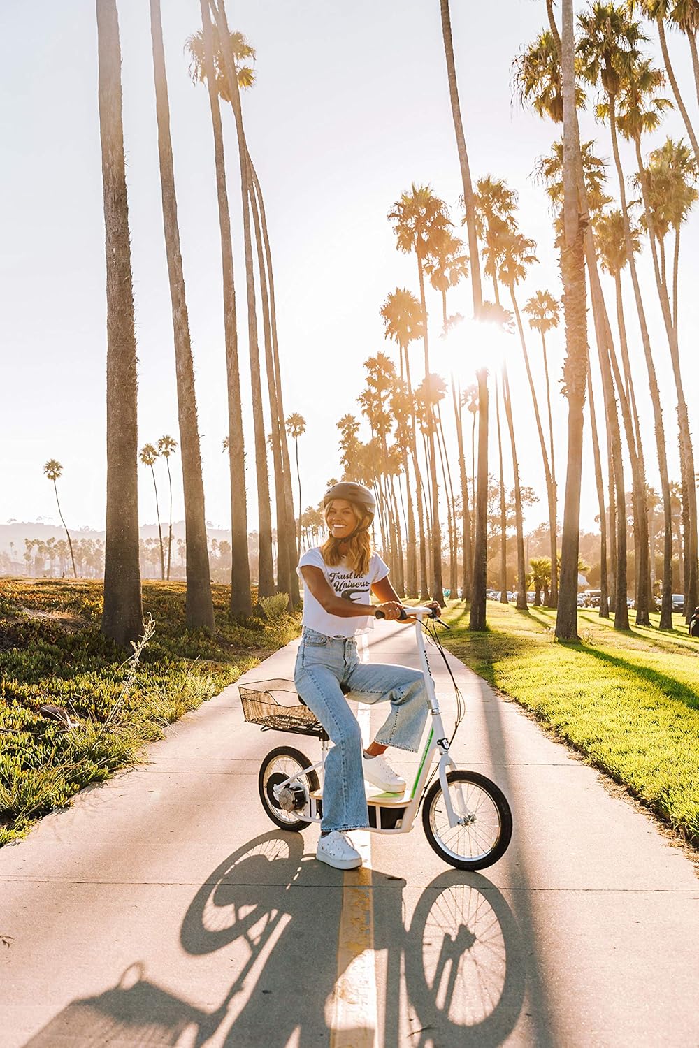 EcoSmart Metro Electric Scooter – Padded Seat