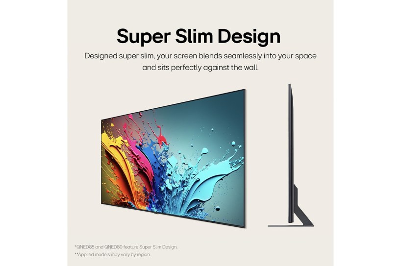 LG 75 Inch LG QNED AI QNED86 4K Smart TV AI Magic remote HDR10 webOS24