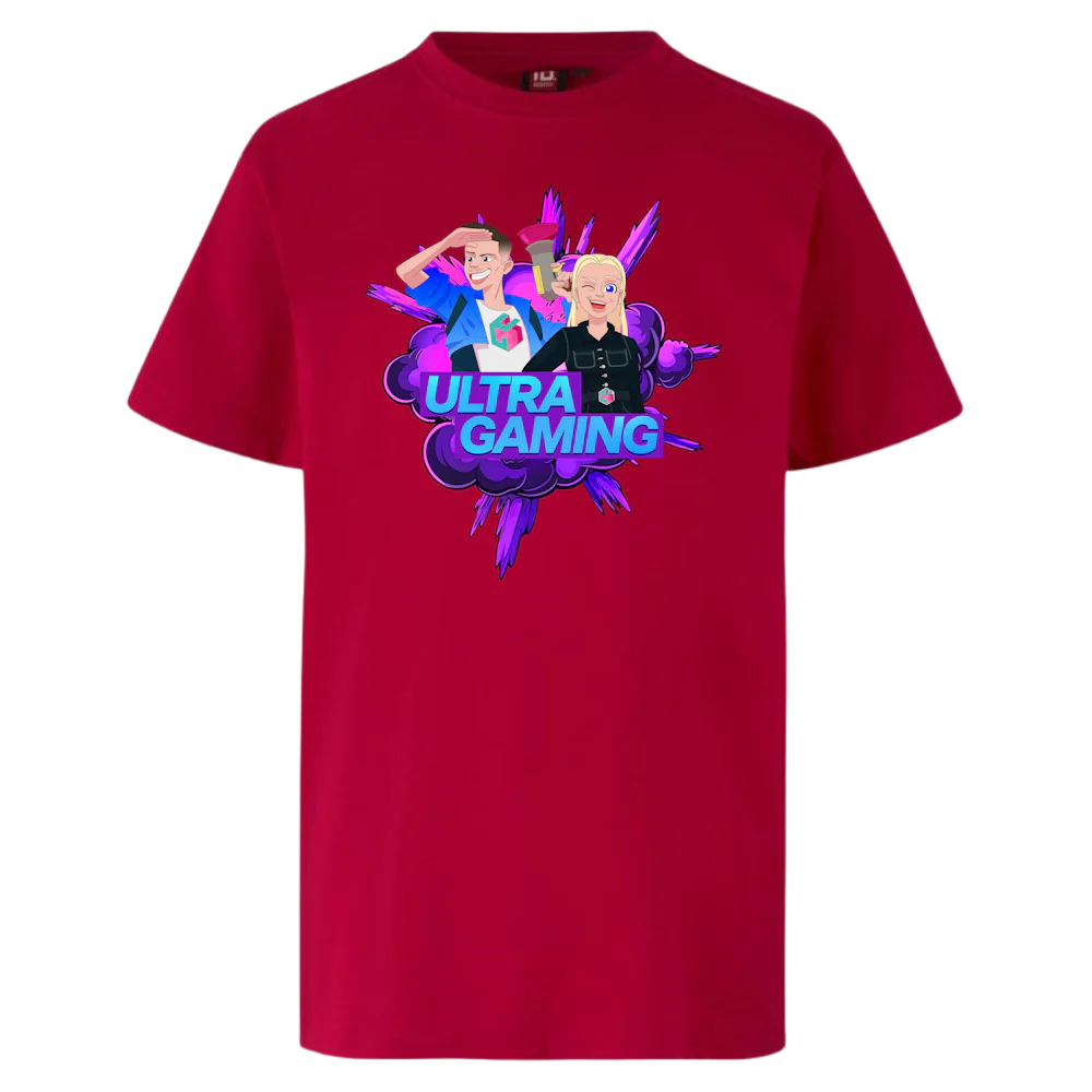 Ultra Gaming Tee - Rød