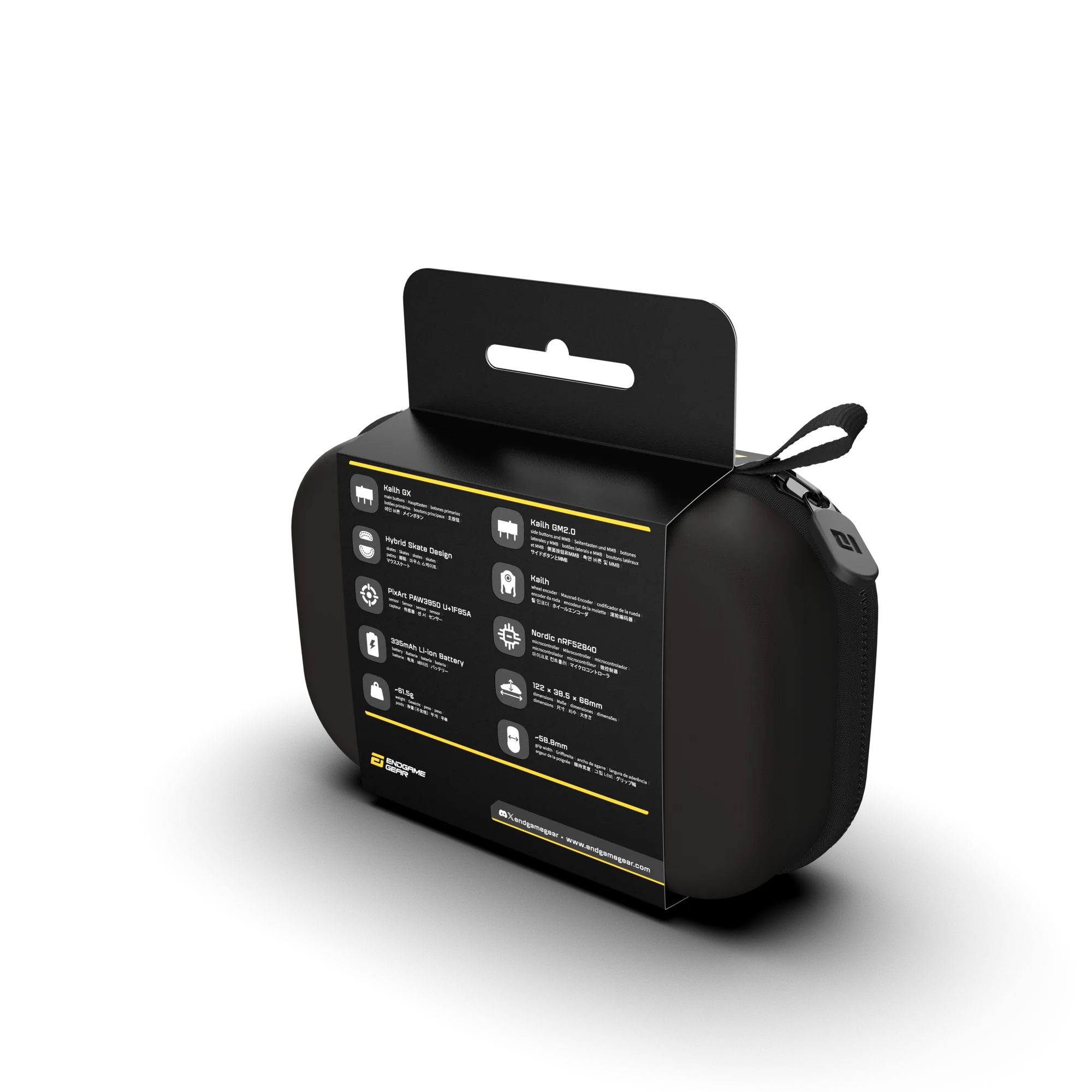 Endgame Gear XM2w 4K V2 – Trådløs Gaming Mus (Sort)