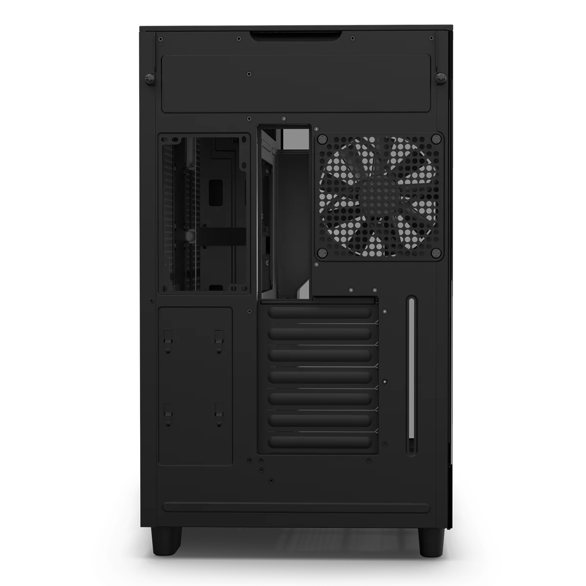 NZXT H9 Flow Schwarzes Zweikammer-Mid-Tower-Gehäuse